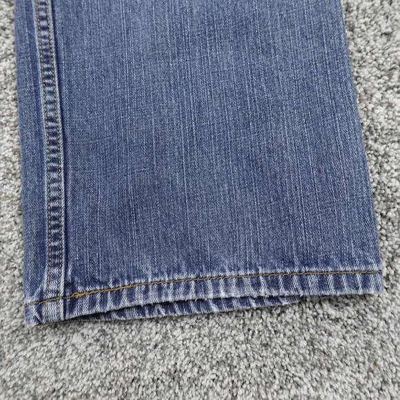 Levis Jeans Mens 36X30 Dark Blue Denim Pants 569 Loose Straight Baggy Skate Fade - Picture 12 of 16